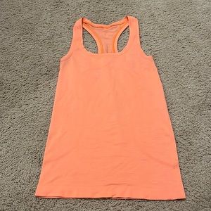 orange swiftly tech racerback 2.0 in orange size 2